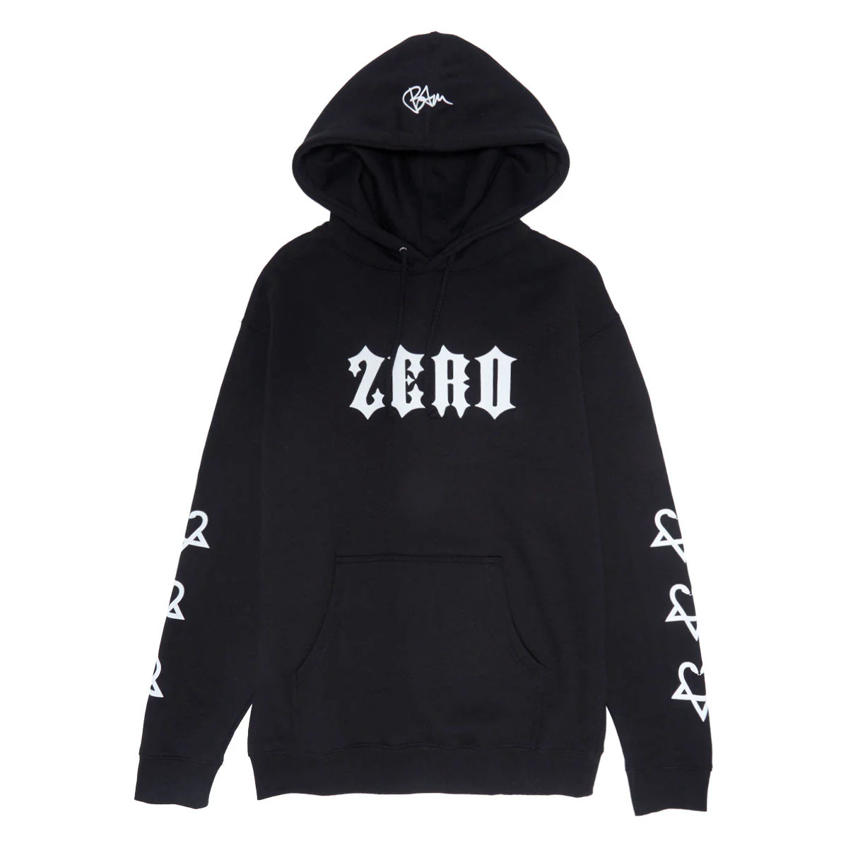 Zero x Bam Heart Multi Hoodie - Black