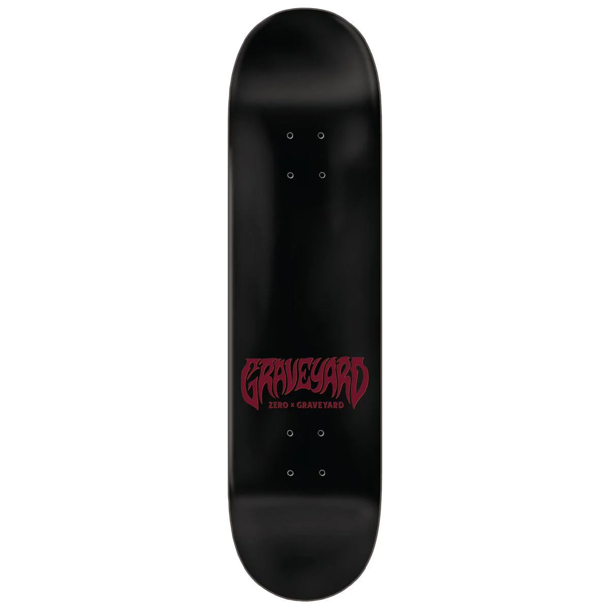 Zero x Graveyard Self Titled Skateboard Deck - 8.25" - Image 2