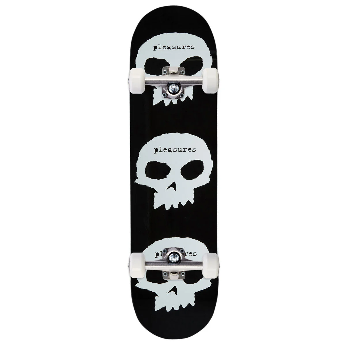 Zero x Pleasures Skulls Skateboard Complete - 8.25"